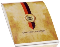 Briefblock Dürener Tradition - A4, 50 Blatt, weiß, satiniert